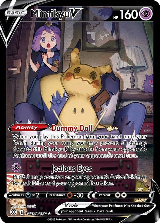 Image for Mimikyu V (TG16/TG30) - Pokemon