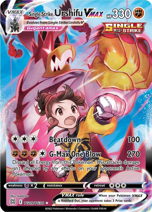 Image for Single Strike Urshifu VMAX (TG19/TG30) - Pokemon
