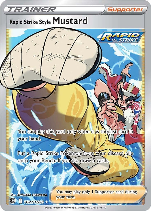 Image for Rapid Strike Style Mustard (TG27/TG30) - Pokemon