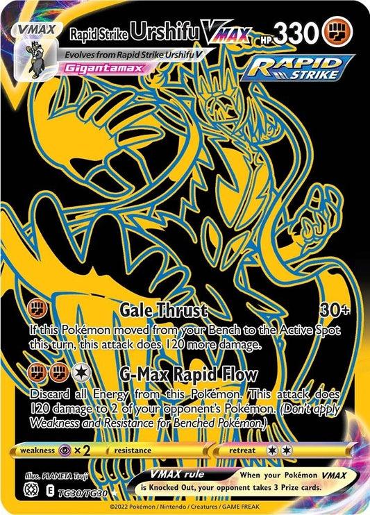 Image for Rapid Strike Urshifu VMAX (Secret) (TG30/TG30) - Pokemon