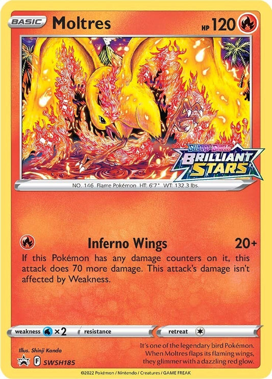 Image for Moltres - SWSH185 (SWSH185) - Pokemon