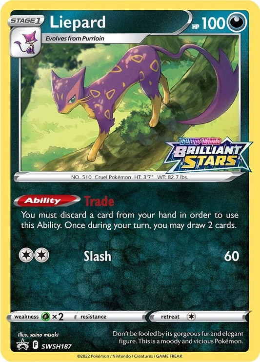 Image for Liepard - SWSH187 (SWSH187) - Pokemon