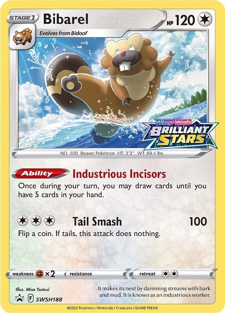 Image for Bibarel - SWSH188 (SWSH188) - Pokemon