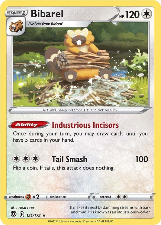 Image for Bibarel (121/172) - Pokemon