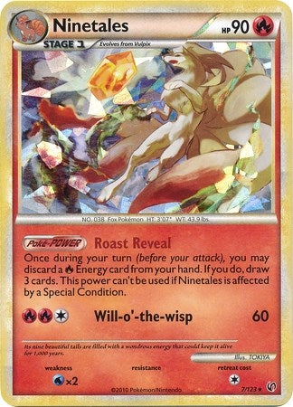 Image for Ninetales - 7/123 (Cracked Ice) (007/123) - Pokemon