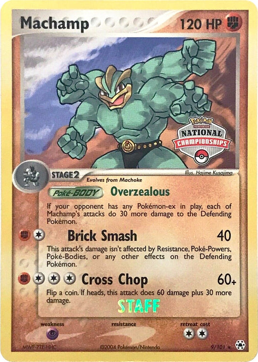 Image for Machamp - 9/101 (National Championships) [Staff] (009/101) - Pokemon