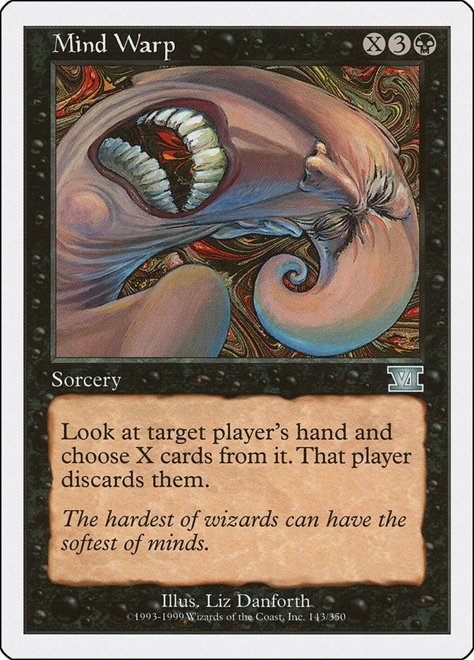 Image for Mind Warp (143) - Magic: The Gathering