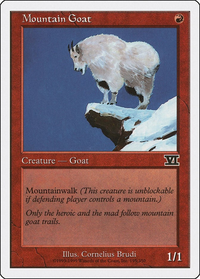 Image for Mountain Goat (195) - Magic: The Gathering