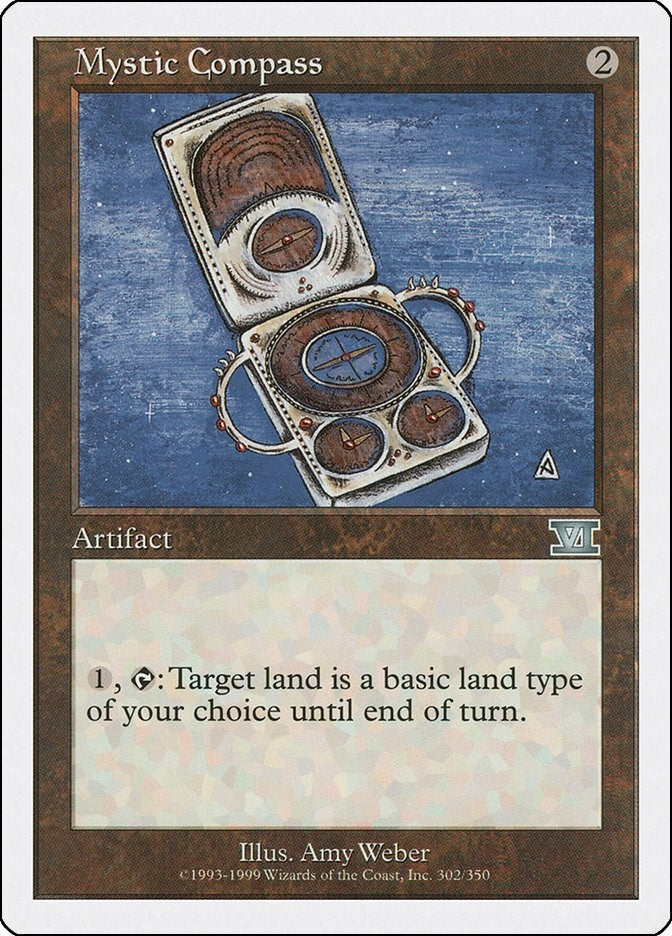 Image for Mystic Compass (302) - Magic: The Gathering