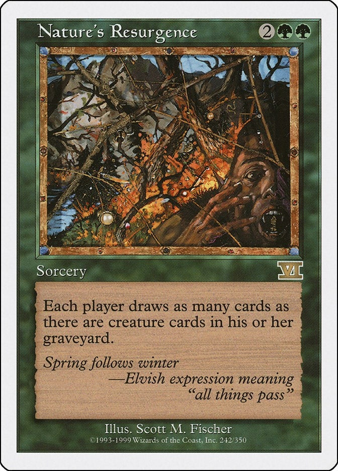Image for Nature's Resurgence (242) - Magic: The Gathering