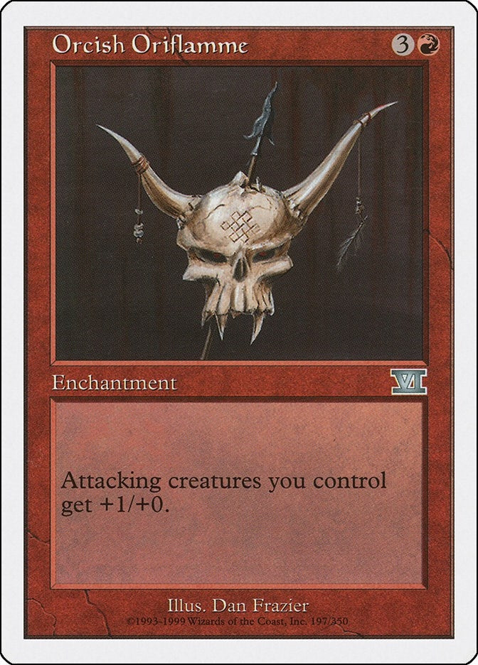 Image for Orcish Oriflamme (197) - Magic: The Gathering