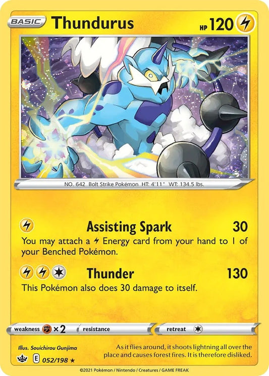 Image for Thundurus - 052/198 (Cosmos Holo) (052/198) - Pokemon