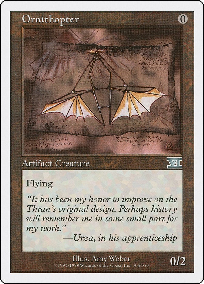 Image for Ornithopter (304) - Magic: The Gathering