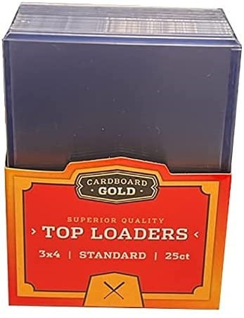Image for 3"X4" Clear Standard Toploaders (25-Count) - Collectible Storage