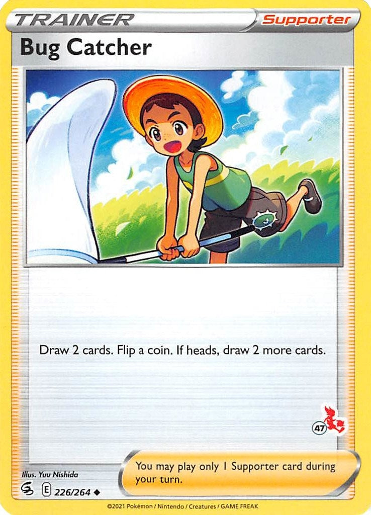 Image for Bug Catcher - 226/264 (#47 Cinderace Stamped) (226/264) - Pokemon