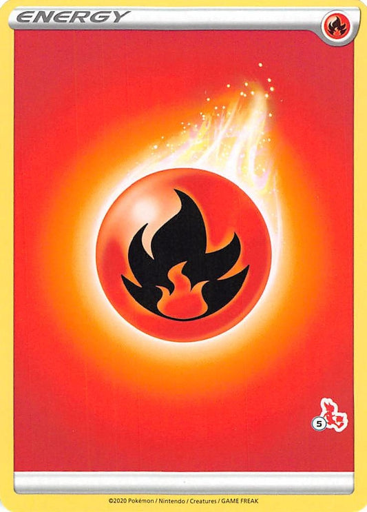 Image for Fire Energy (#5 Cinderace Stamped) - Pokemon