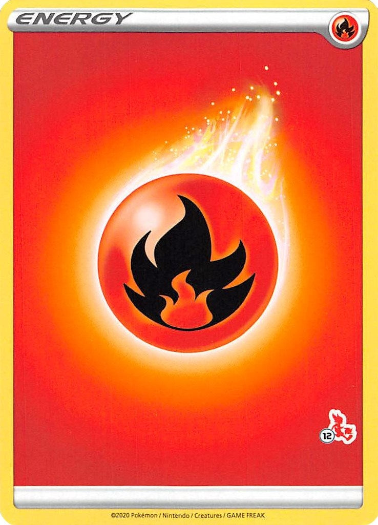 Image for Fire Energy (#12 Cinderace Stamped) - Pokemon