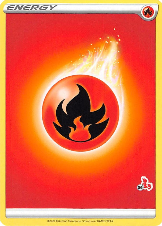 Image for Fire Energy (#26 Cinderace Stamped) - Pokemon