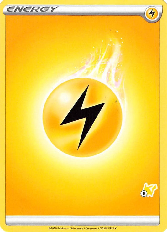 Image for Lightning Energy (#3 Pikachu Stamped) - Pokemon