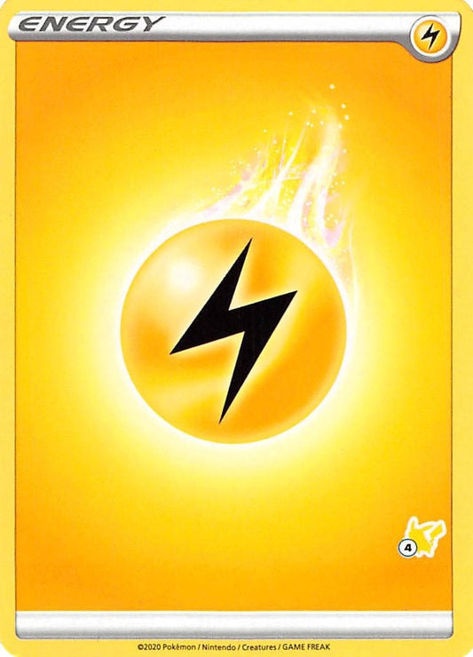 Image for Lightning Energy (#4 Pikachu Stamped) - Pokemon