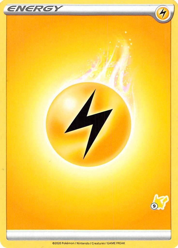 Image for Lightning Energy (#9 Pikachu Stamped) - Pokemon