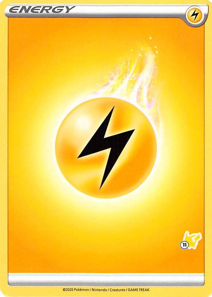 Image for Lightning Energy (#11 Pikachu Stamped) - Pokemon