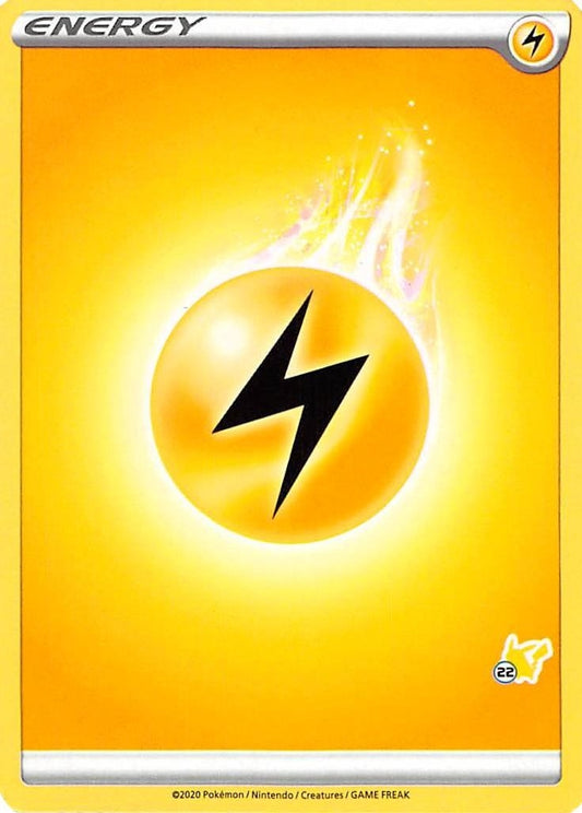 Image for Lightning Energy (#22 Pikachu Stamped) - Pokemon
