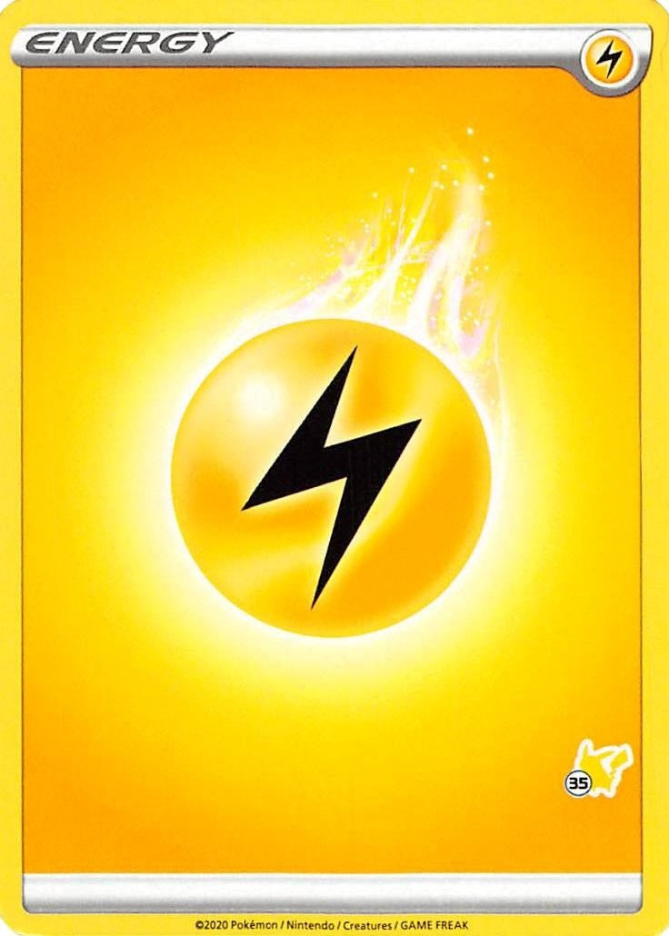 Image for Lightning Energy (#35 Pikachu Stamped) - Pokemon