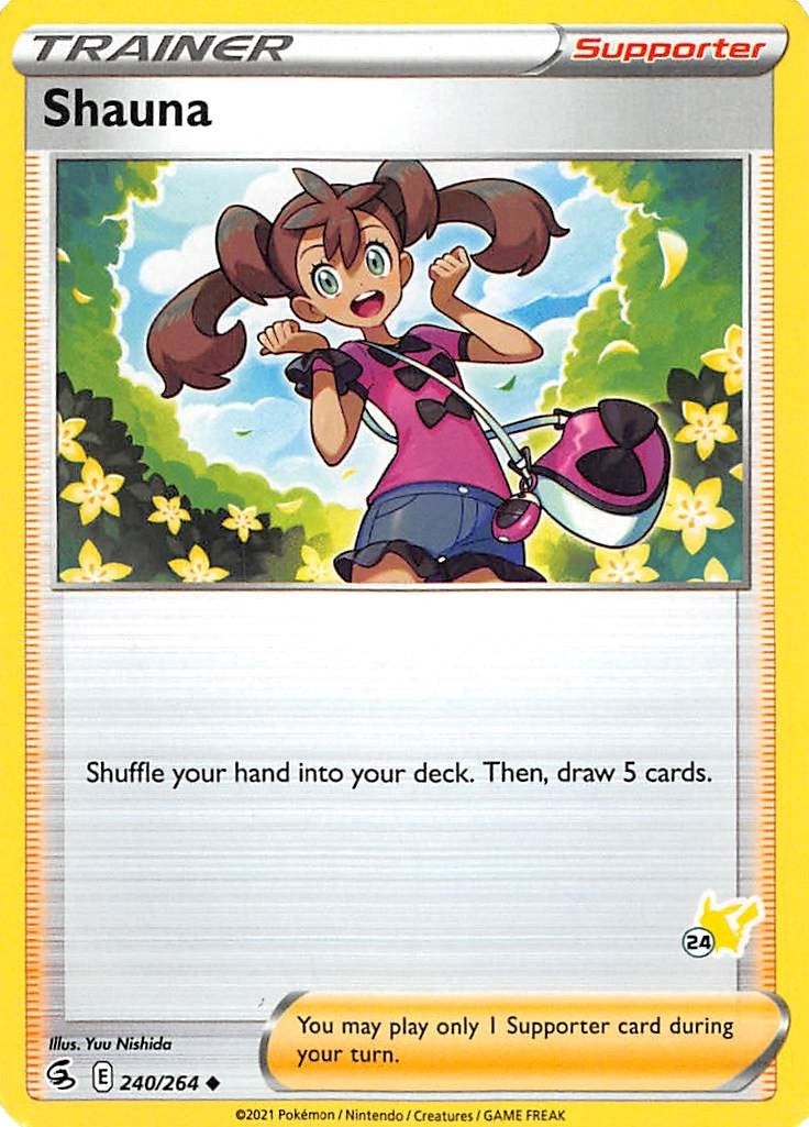 Image for Shauna - 240/264 (#24 Pikachu Stamped) (240/264) - Pokemon