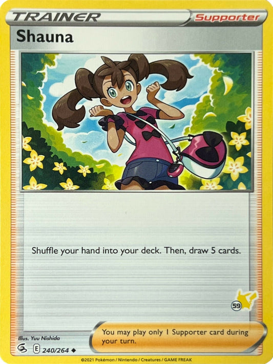 Image for Shauna - 240/264 (#59 Pikachu Stamped) (240/264) - Pokemon