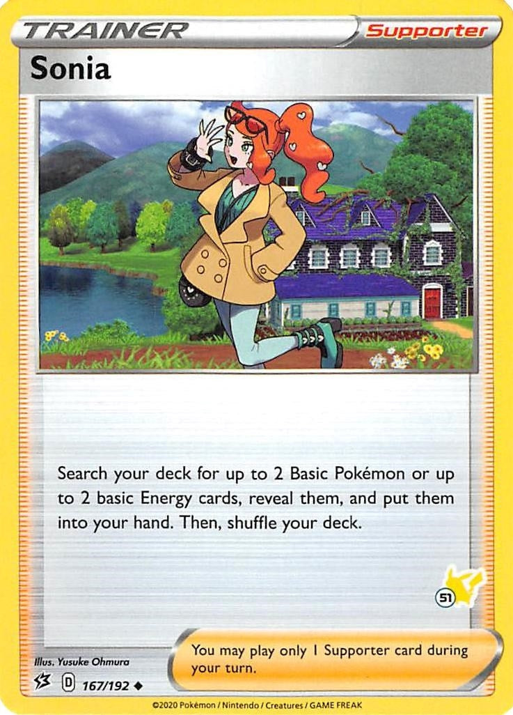 Image for Sonia - 167/192 (#51 Pikachu Stamped) (167/192) - Pokemon