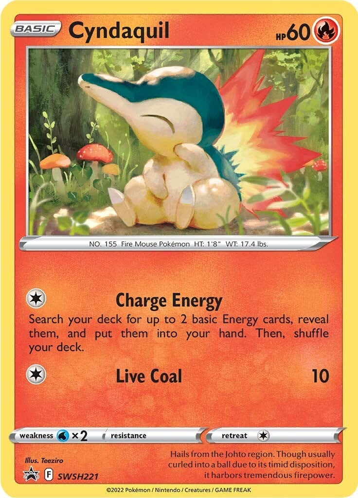 Image for Cyndaquil - SWSH221 (SWSH221) - Pokemon