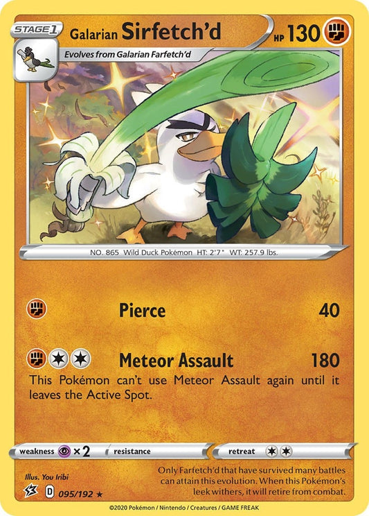 Image for Galarian Sirfetch'd (095/192) - Pokemon