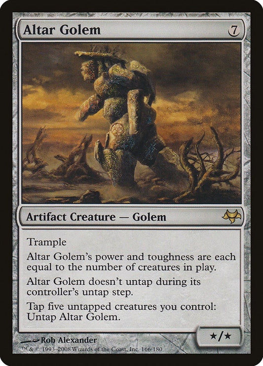 Image for Altar Golem (166) - Magic: The Gathering