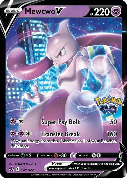 Image for Mewtwo V - SWSH223 (SWSH223) - Pokemon
