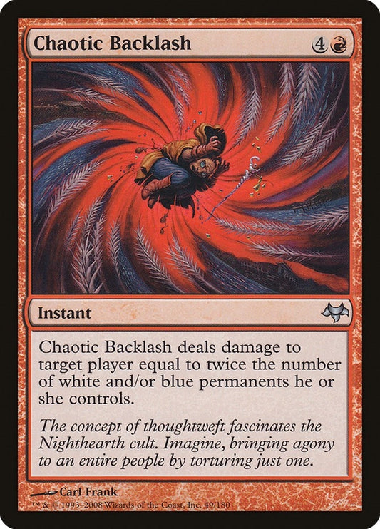 Image for Chaotic Backlash (49) - Magic: The Gathering