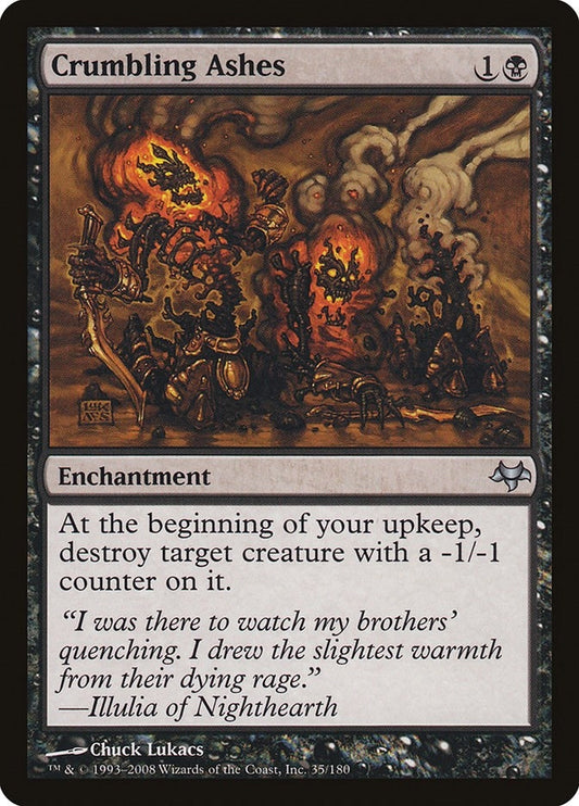 Image for Crumbling Ashes (35) - Magic: The Gathering