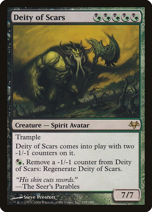 Image for Deity of Scars (118) - Magic: The Gathering