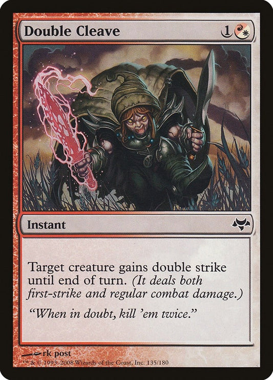 Image for Double Cleave (135) - Magic: The Gathering