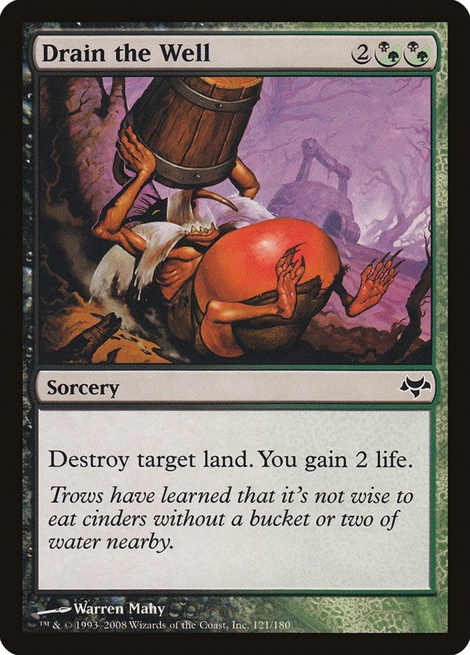 Image for Drain the Well (121) - Magic: The Gathering