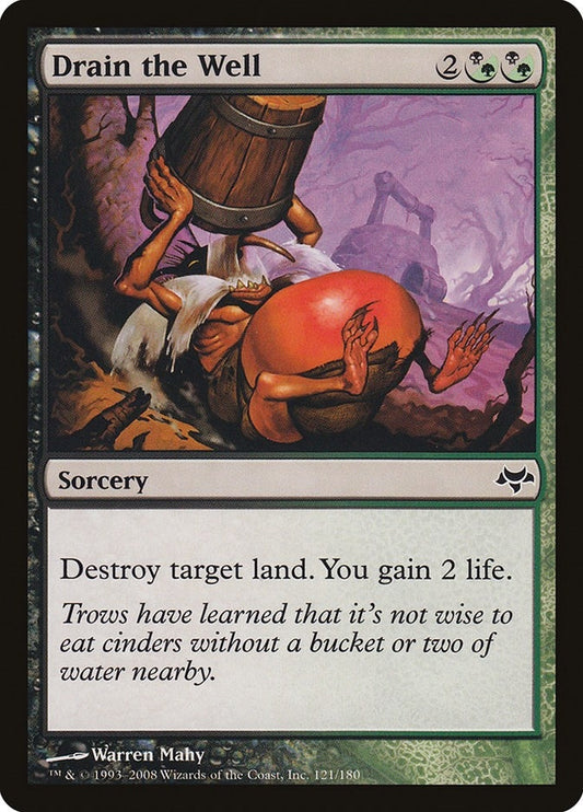 Image for Drain the Well (121) - Magic: The Gathering