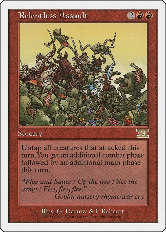 Image for Relentless Assault (202) - Magic: The Gathering