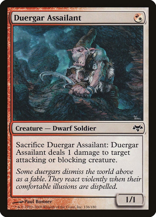 Image for Duergar Assailant (136) - Magic: The Gathering