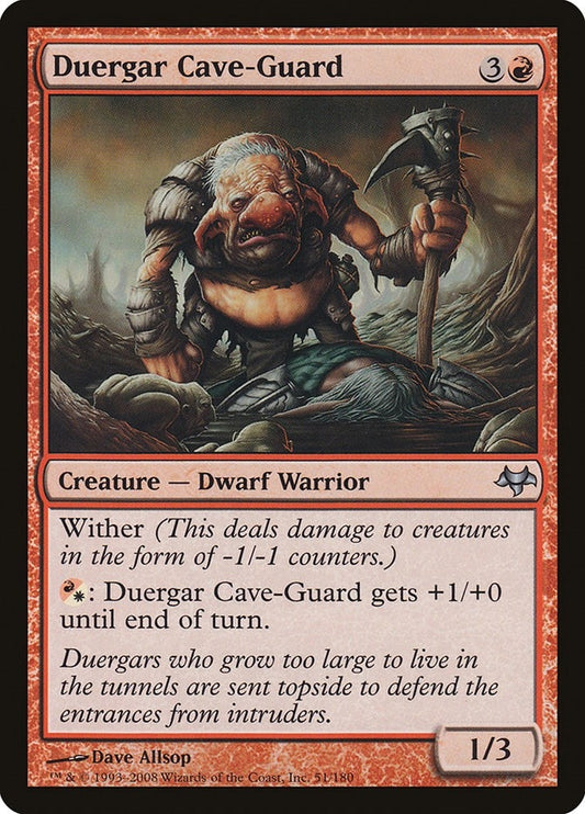 Image for Duergar Cave-Guard (51) - Magic: The Gathering