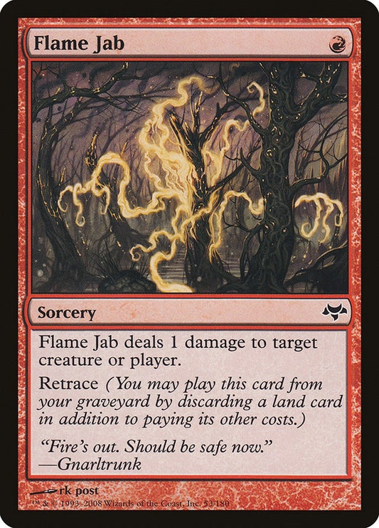 Image for Flame Jab (53) - Magic: The Gathering