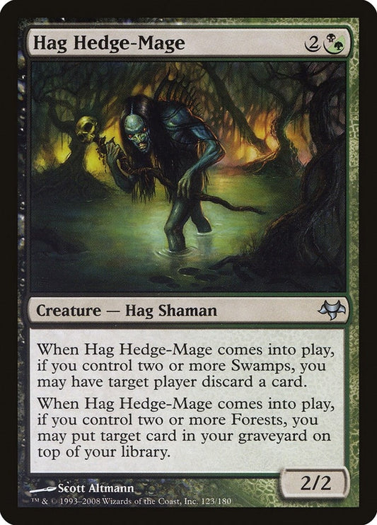 Image for Hag Hedge-Mage (123) - Magic: The Gathering