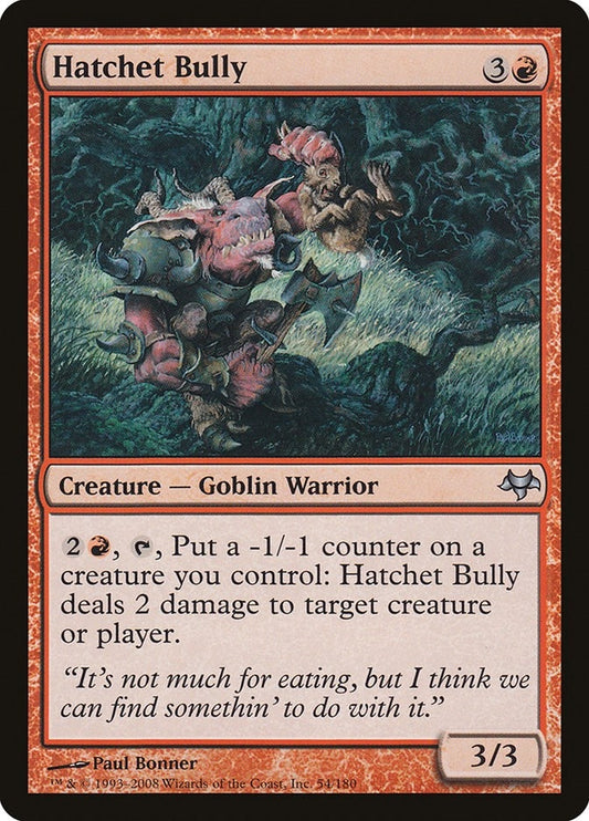 Image for Hatchet Bully (54) - Magic: The Gathering