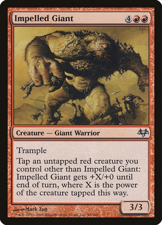 Image for Impelled Giant (58) - Magic: The Gathering