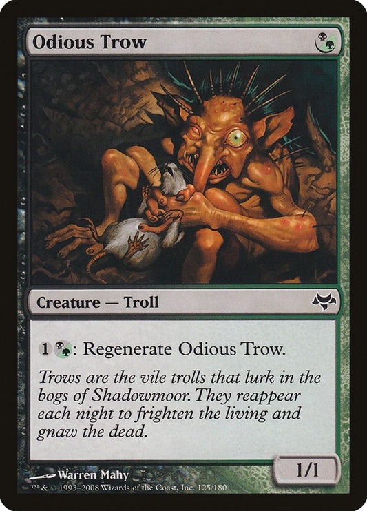 Image for Odious Trow (125) - Magic: The Gathering