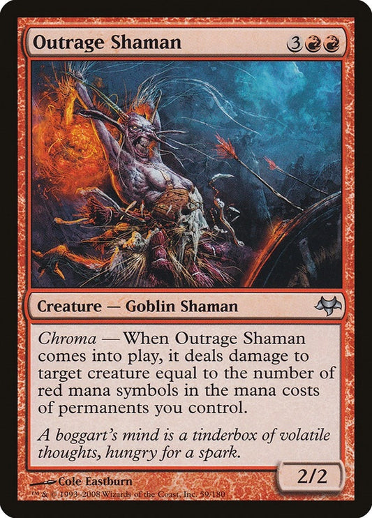 Image for Outrage Shaman (59) - Magic: The Gathering